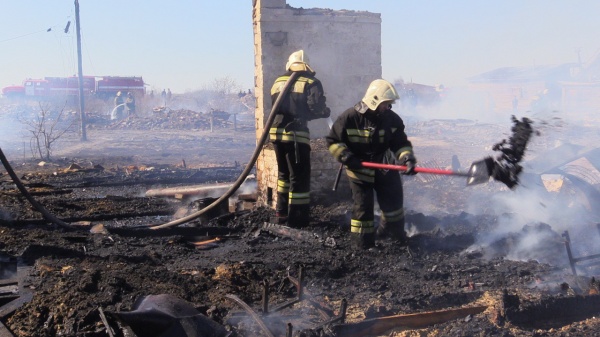 пожар|Фото:ГУ МЧС РФ по Курганской области
