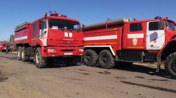 пожарная машина|Фото:ГУ МЧС РФ по Курганской области