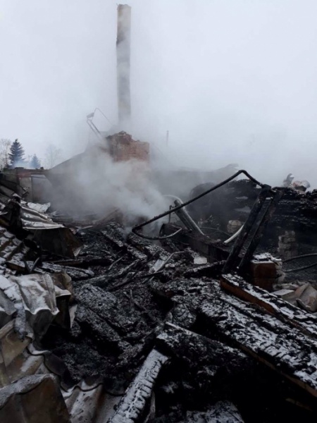 пожар пепелище|Фото:пресс-служба СУ СКР по Владимирской области