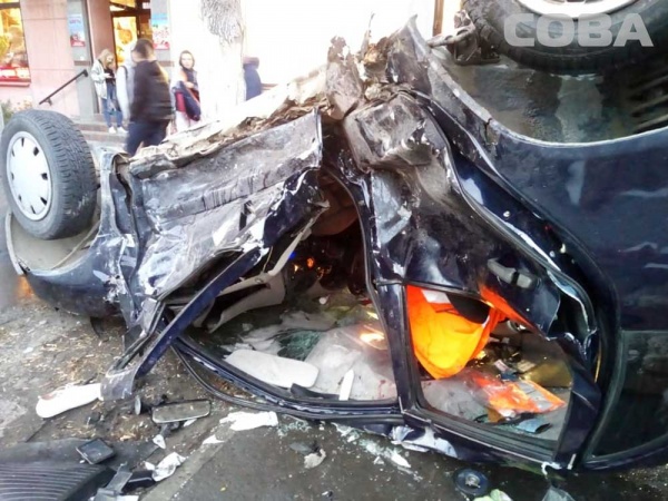 ДТП авария легковушка lada|Фото:Телевизионная группа 