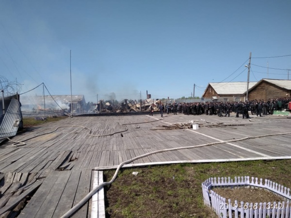 пожар исправительная колония|Фото:ГУ ФСИН РФ по Свердловской области