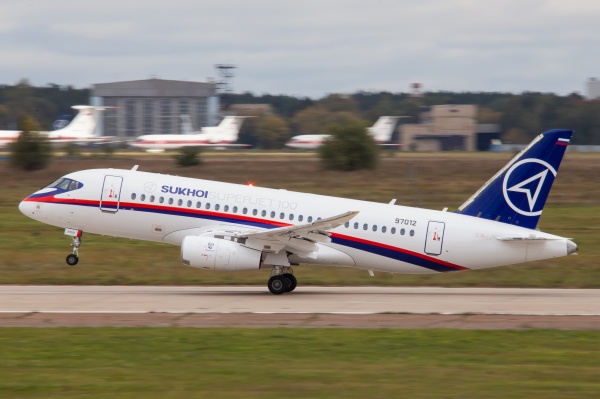 SSJ-100 Sukhoi Superjet 100 Суперджет ГСС|Фото:Накануне.RU